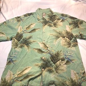Green Hawaiian Shirt